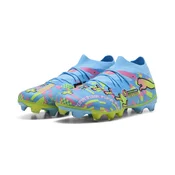 PUMA FUTURE 9 MATCH ADVANCED LEVEL FG/AG Football Boots Unisex, Sports, White/Blue Glimmer/Pink Glimmer, 48