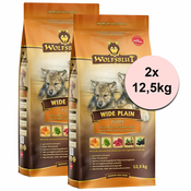 WOLFSBLUT Wide Plain Puppy 2x12,5 kg