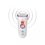 BRAUN Epilator SES 9-700 SensoSmart Bela/Ljubicasta, 2