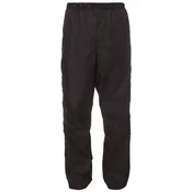 Hlače VAUDE Fluid Full-Zip II, črne (M)