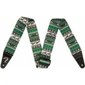Fender Ugly Xmas Sweater GFI Green Fair Isle Tekstilni remen za gitaru (Kao novo)