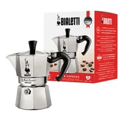 Bialetti Moka Ekspress Aluminium 4 šalice