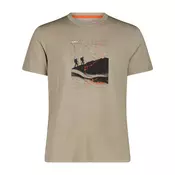 CMP MAN T-SHIRT, maja m.kr poh, bež 38T6457