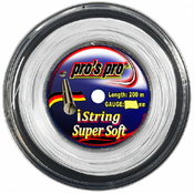 Teniska žica Pros Pro iString Super Soft (200 m) - white