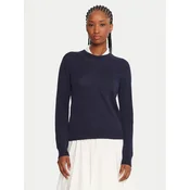 Lacoste Pulover AF4145 Mornarsko modra Regular Fit