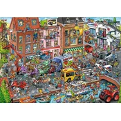 RAVENSBURGER Puzzle Rays Comic - Moderni časi 1000 kosov