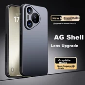 Shangsu Maska za mobilni telefon Huawei Pura 70, Crna