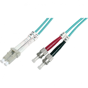 Digitus Optični priključni kabel [1x LC vtič - 1x ST vtič] 50/125µ Multimode OM3 1 m Digitus
