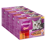 Multi pakiranje Whiskas Duo vrećice 48 x 85 g - Classic Combos u želeu