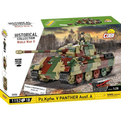 Cobi II WW Pz.Kpfw. V PANTHER Ausf. A (Sd.Kfz.171), 1:28, 1152 k, 1 f