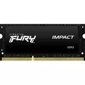 Kingston Fury 8GB Impact Notebook DDR3 1866MHz CL11 KF318LS11IB/8