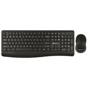 TRACER Bezicna tastatura I mis US layout crna BARTIX II