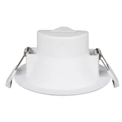 Prios LED svetilka za vgradnjo Rida, komplet 3 kosov, bela, 15 cm, CCT, IP44 - Kopalnica - Sodobni - Aluminij