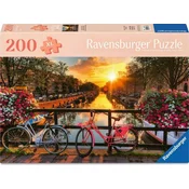 Ravensburger - Puzzle Sončni zahod v Amsterdamu XXL - 200 kosov