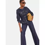 Lipsy Prehodna jakna moder denim