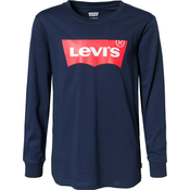 Levis  Majice z dolgimi rokavi BATWING TEE LS  Modra