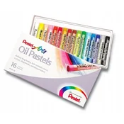 Pentel Šolski oljni pasteli 16 barv