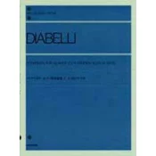 DIABELLI:SONATINEN OP.24,54,58,60 FOR PIANO 4 HANDS