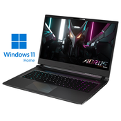 GIGABYTE AORUS 17 BKF 17.3 inch FHD 300Hz i7-13700H 16GB 1TB SSD GeForce RTX 4060 8GB Backlit Win11Home gaming laptop