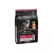 PRO PLAN medium Puppy Sensitive Skin, losos, 3kg