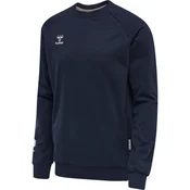 moški pulover hmlMOVE GRID COTTON SWEAT
