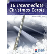 SPARKE:15 INTERMEDIATE CHRISTMAS CAROLS PLAY ALONG +CD FLUTE AND PIANO