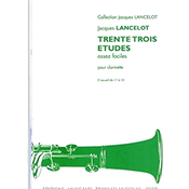 LANCELOT:33 ETUDES FACILES VOL.2