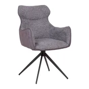 Homestar Stol CHANA vrtljiv, siv