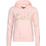 Russell Athletic SONI - PULL OVER HOODY, ženski pulover, roza A31542