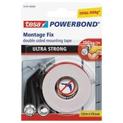OBOJESTRANSKI lepilni trak TESA MONTAŽNI ULTRA MOČAN 1.5MX19MM