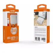 LDNIO FAST CHARGER - EURO PLUG 2.1A 2XUSB (MICRO CABLE)
