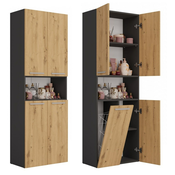 Shumee Kopalniški steber Nel 1K/DK ANTRACIT ARTISAN, (21560384)