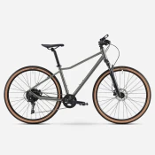 ROCKRIDER Zeleni hibridni bicikl sa visokim ramom ACTV 500 XL
