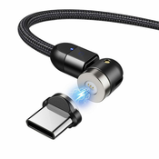 *Magnetski USB kabel 3 u 1 2 m, tip C MCE475