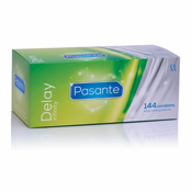 Pasante Delay 144 pcs - Transparent Lubricated Latex Barrier, 53mm Width pa-1160x
