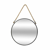 Atmosphera ogledalo 38x3cm metal/staklo crna ( 121409a )