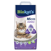 Biokats Micro Classic pesek za mačke - Varčno pakiranje: 2 x 14 l