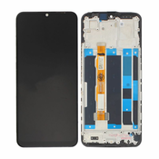 Vivo Y35 5G V2230A - LCD zaslon + steklo na dotik + okvir (Black) TFT