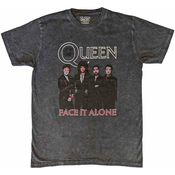 Queen Majica Face it Alone Band Unisex Black M
