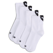 PUMA Womens Heart Short Crew Socks 2 pack, Women, White/Black, 35-38