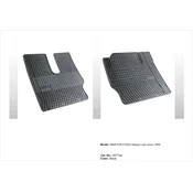 Frogum Tipske patosnice za MAN F90 / F2000 sle cab w stand