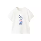 MANGO KIDS Majica SARDINE modra/rumena/roza/off-bela