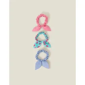 Monsoon Set gumica za kosu za devojcice Scrunchie, 3 komada, Višebojni