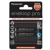Panasonic Eneloop Pro baterija AAA, 2 kos