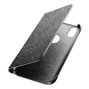 CellularLine torbica za Honor Play, preklopna, črna