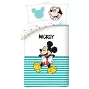 Mickey Mouse Disney Stripe posteljina 140x200