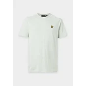 Lyle & Scott Majica pastelno modra/rumena/črna