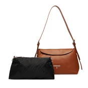 Ročna torba Patrizia Pepe 8B0256/L148-B111 Rjava