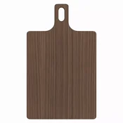 Arya deska za rezanje z ročajem, dolžina: 240 mm, širina: 200 mm, oreh