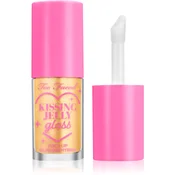Too Faced Kissing Jelly Lip Oil Gloss oljast sijaj za ustnice za intenzivno vlažnost odtenek Pina Colada 4,5 ml
